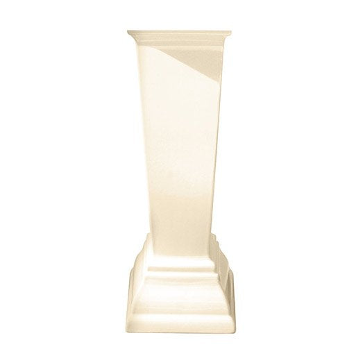 Town Square Pedestal Base Only in Bone