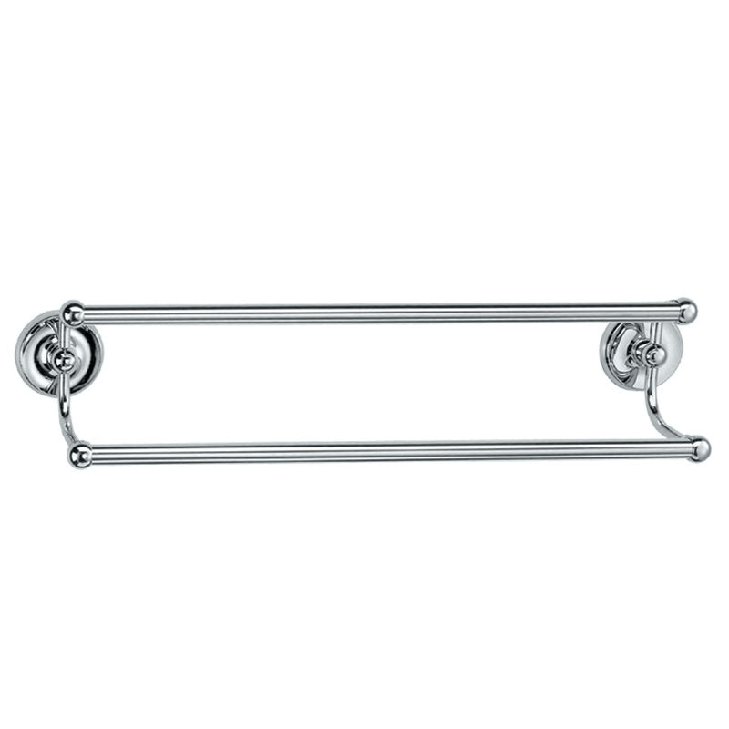 Designer II 24" Double Towel Bar in Chrome