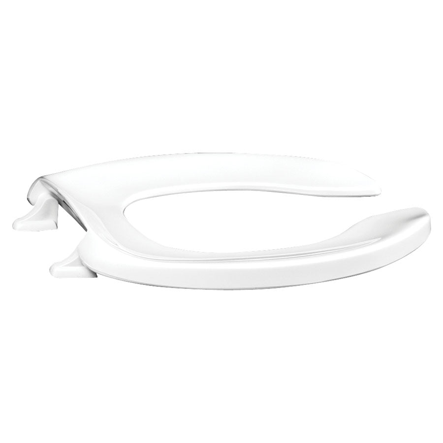 Toilet Seat Elongated Heavy-Duty Commercial No Cover White