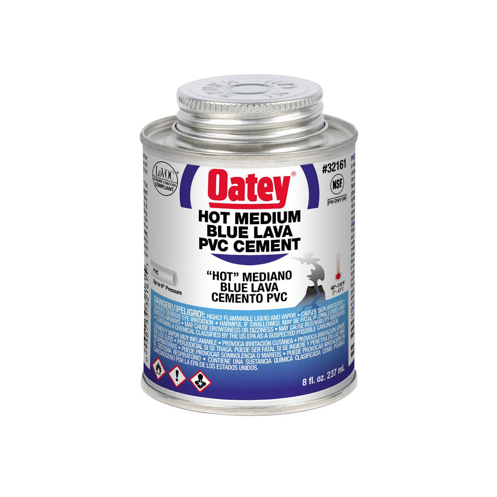 CEMENT 8 OZ BLUE LAVA PVC 32161