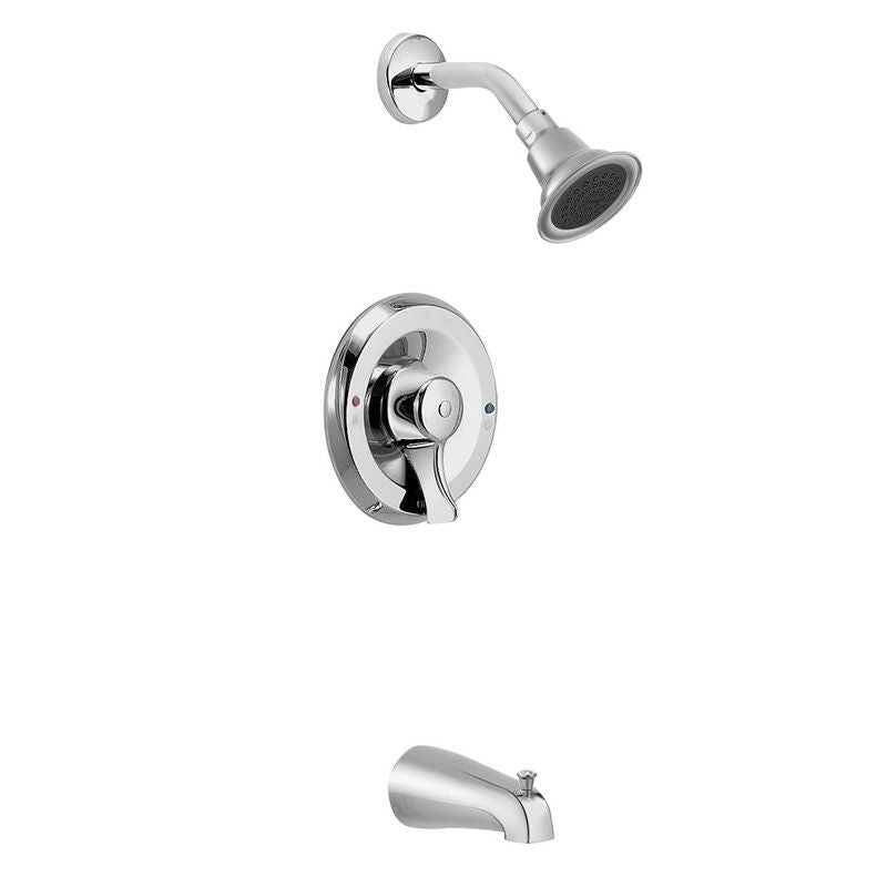 Commercial Posi-Temp Tub/Shower In Chrome