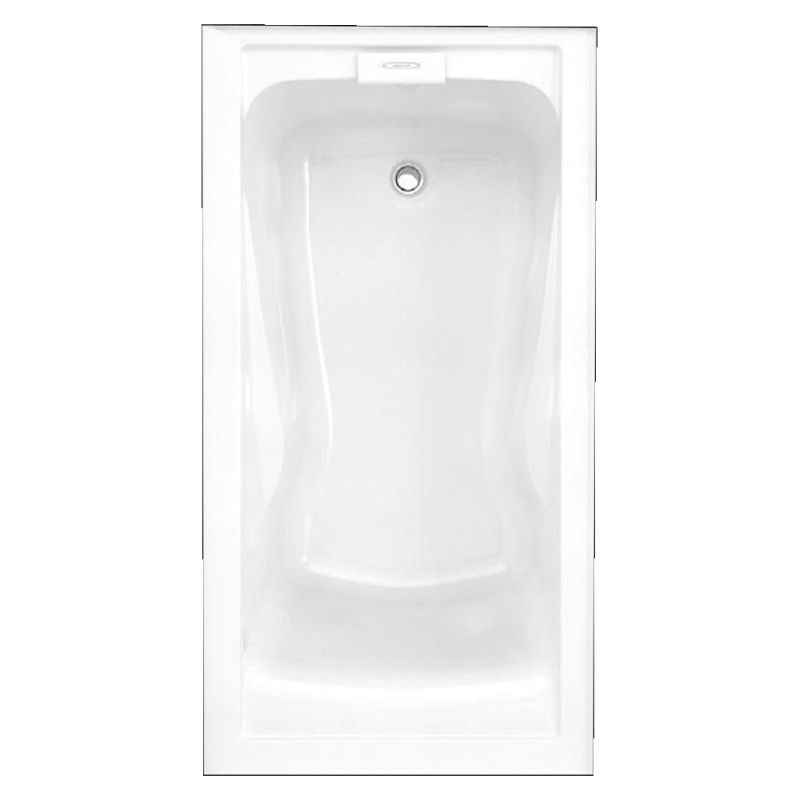 Evolution 60x32" Integral Apron Bathtub White w/Left Drain