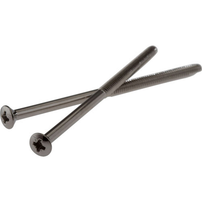 Escutcheon Trim Screws (2) - Extra Long in Chrome