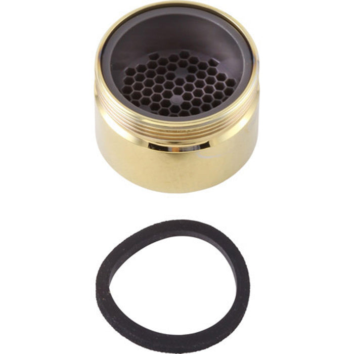 Aerator - Stream Straightener in Polished Brass