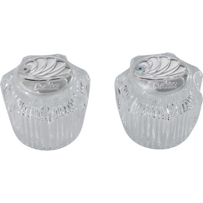 Clear Knob Handles (2)