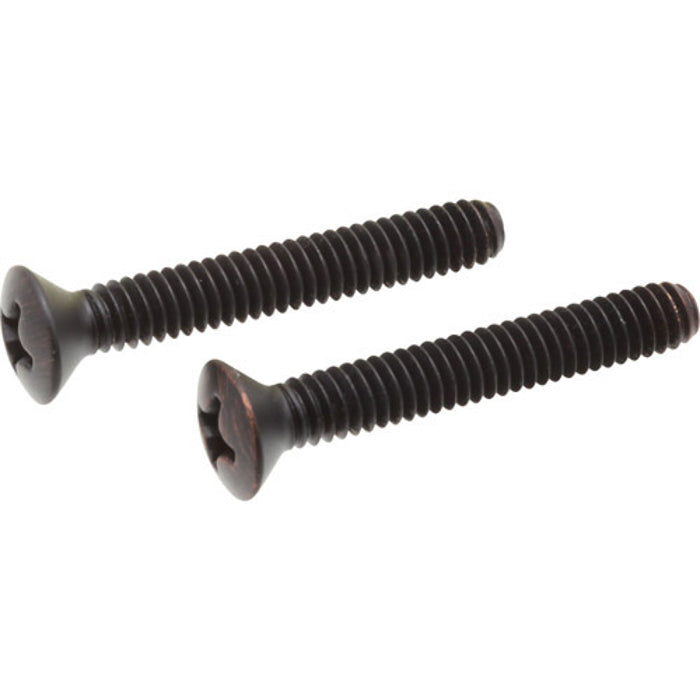Overflow Plate Screws in Venetian Bronze