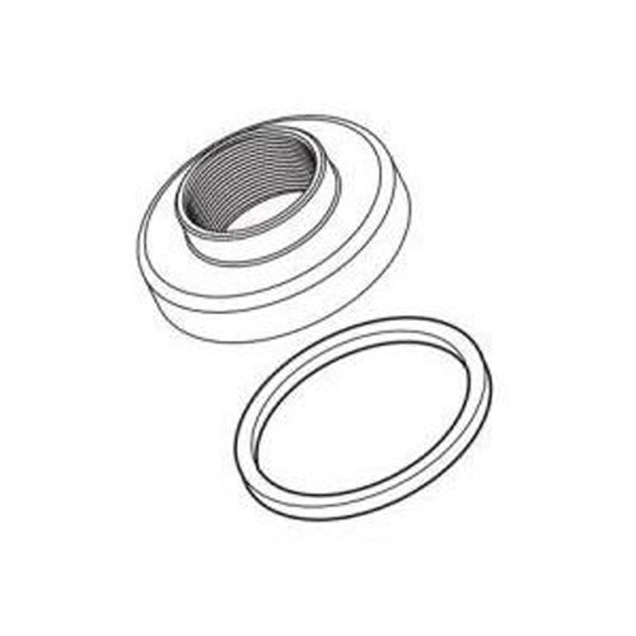 Bonnet, Adjusting Ring and Anti-Seize Ring in Chrome