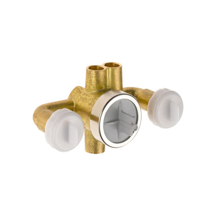 Jetted Shower XO 6-Setting Rough-In with Extra Outlet
