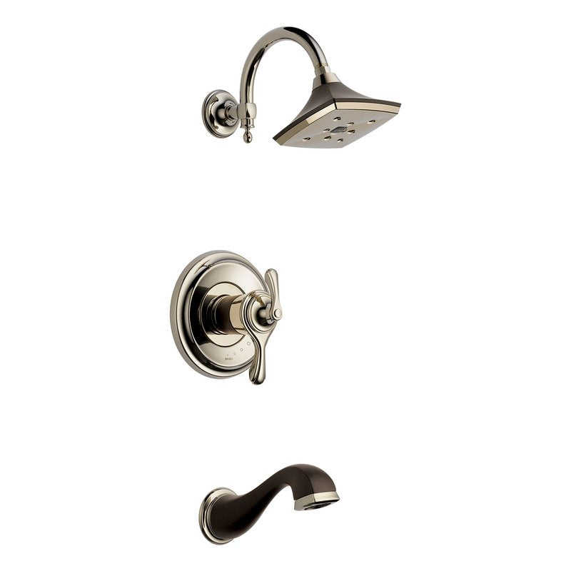 Brizo Charlotte Tub/Shower Trim In Nickel/Bronze