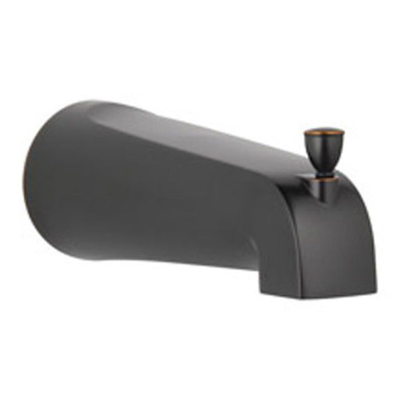 Foundations Pull-Up Diverter Tub Spout in Oil Bronze