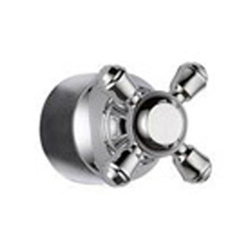 Cassidy Diverter/Transfer Valve Cross Handle in Chrome