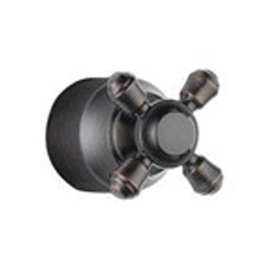 Cassidy Diverter/Transfer Valve Cross Handle in Bronze