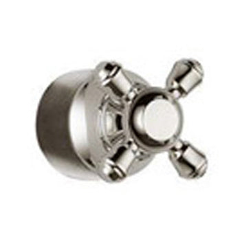 Cassidy Diverter/Transfer Valve Cross Handle in Nickel