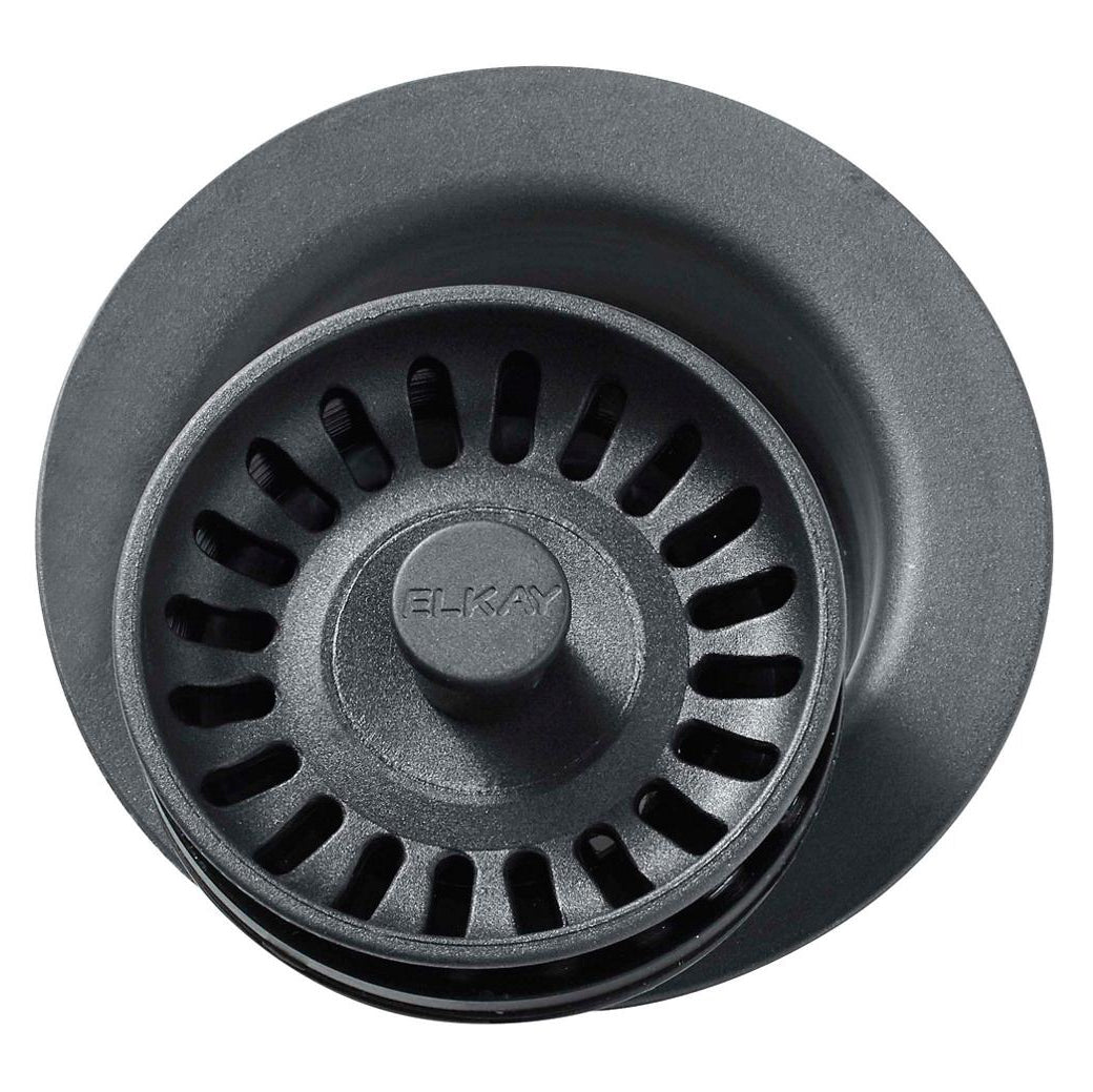 Elkay 3-1/2" Disposer Flange w/Strainer & Stopper in Dusk Gray
