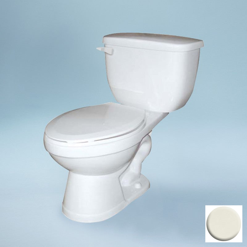 Madison 2-pc HET Elongated Toilet/Tank, No Seat in Biscuit