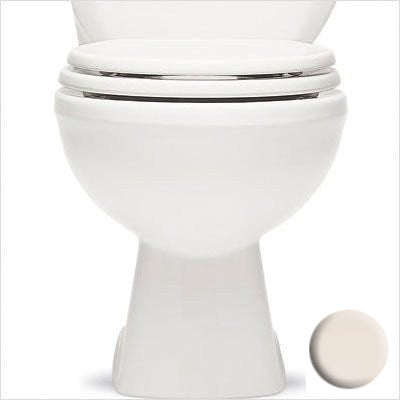 Renaissance Toilet Bowl Only Round Bone **SEAT NOT INCLUDED**
