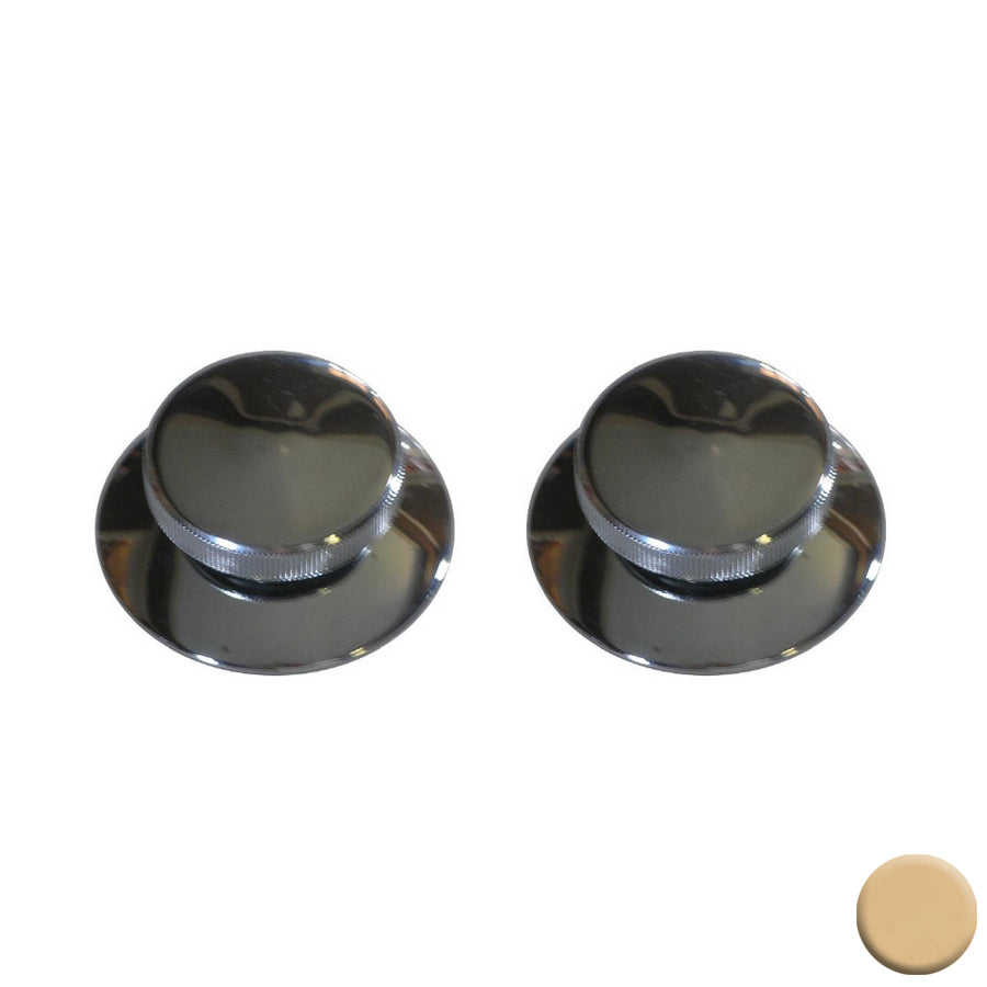 Metal Air Volume Control Kit 2-pcs Polished Brass