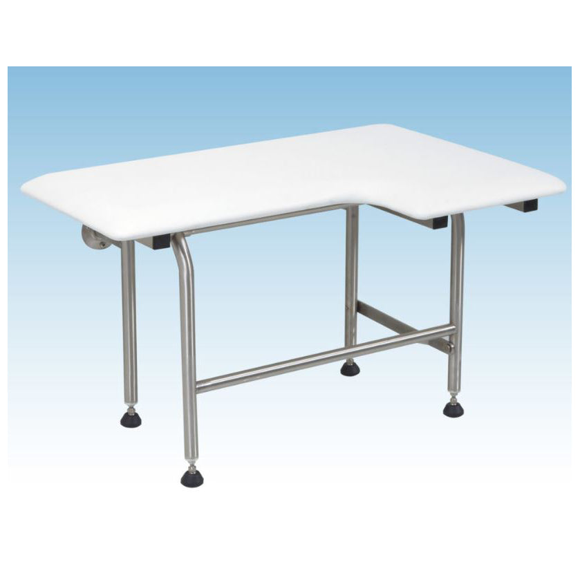 Caregiver 26" Left Hand Fold-Down Seat w/Legs