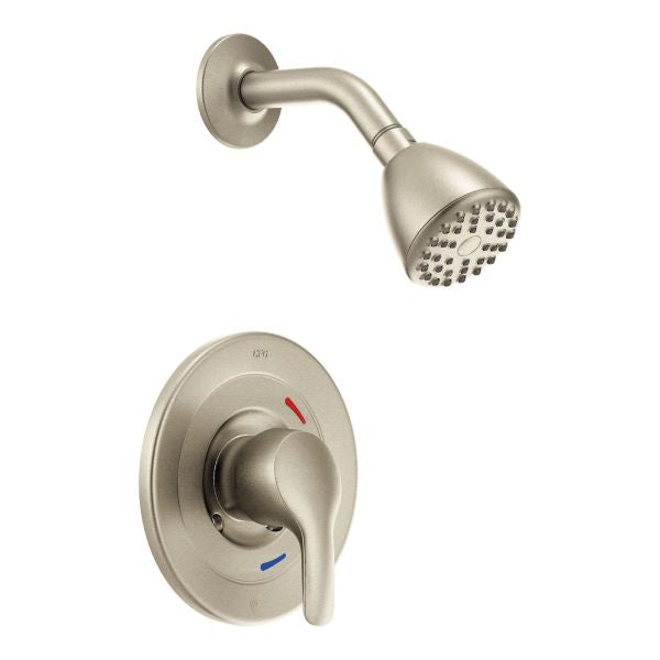 Baystone Shower Trim W/Single-Function Showerhead In Brushed Nickel