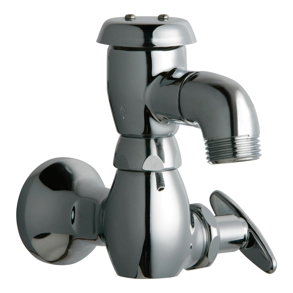 Single Handle Wall Mount Inside Sill Fitting Chrome