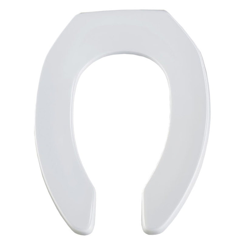 SEAT 10CT-000 WHT ELON OPEN FRONT LESS COVER