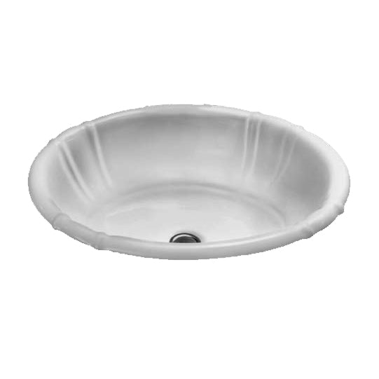 Ceramica Decorativa 20-3/4x16-1/2" Drop-In Lav Sink in Fawn Beige