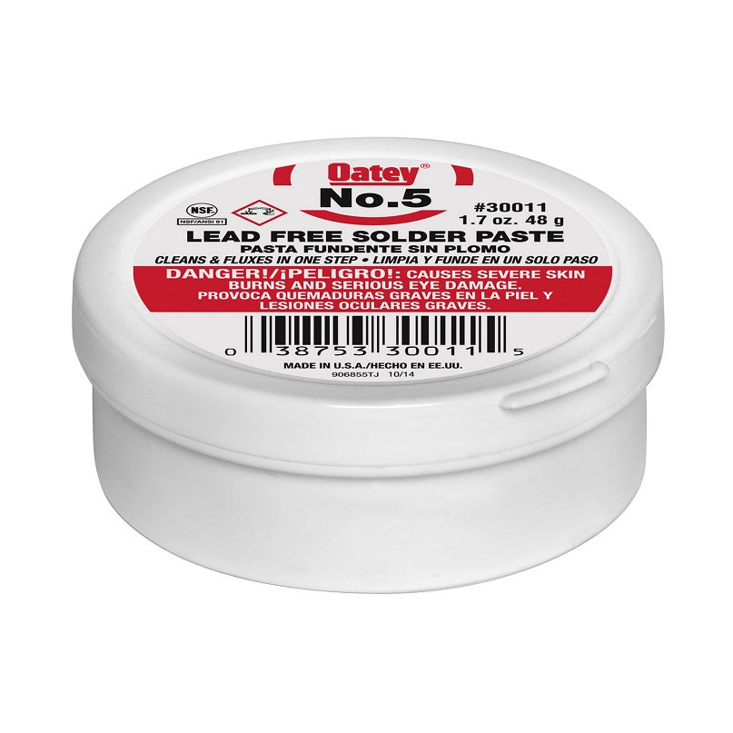 Solder Flux 1.7 oz No. 5 Paste Lead Free