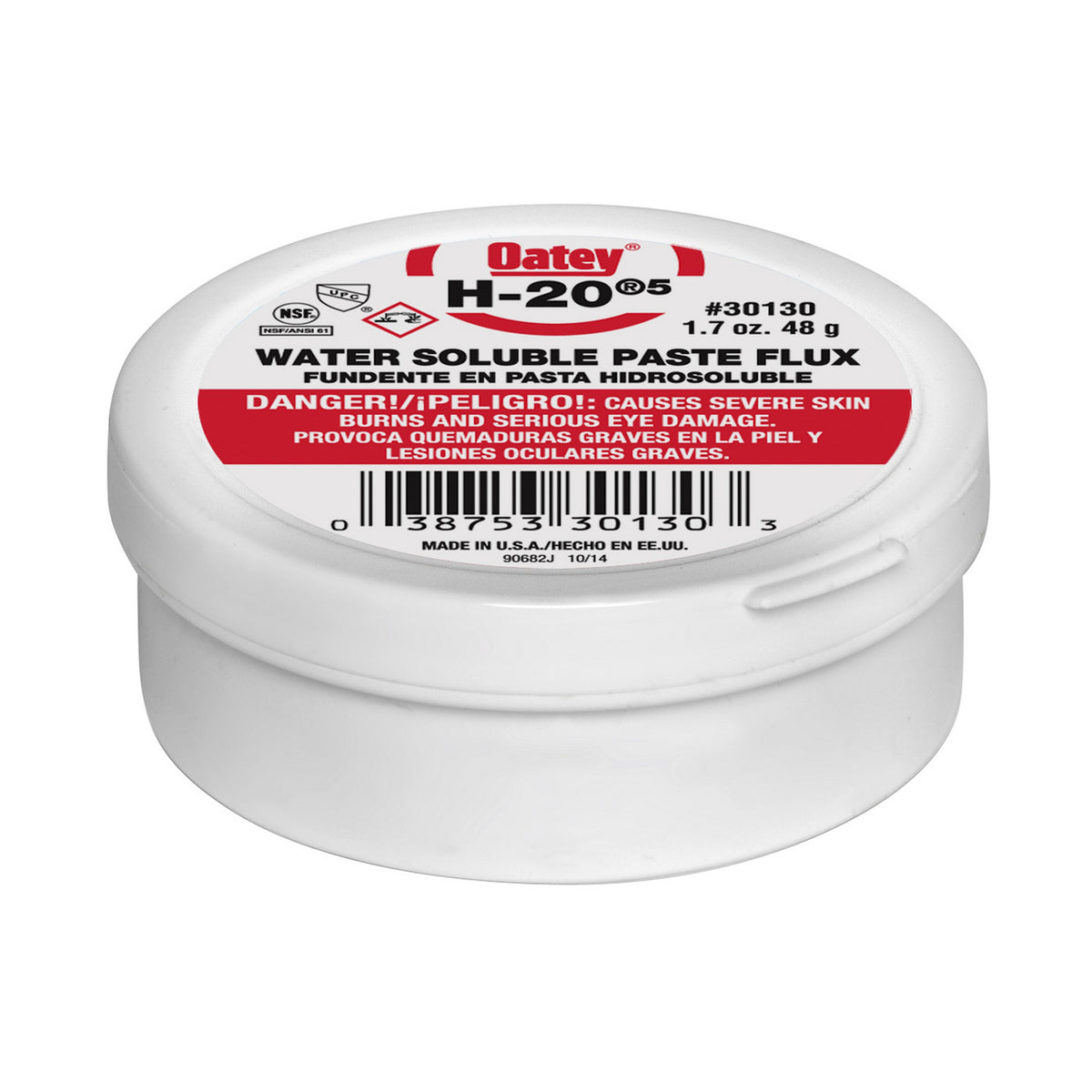 SOLDER FLUX 1.7 OZ NO. H205 30130 - WATER SOLUBLE PASTE