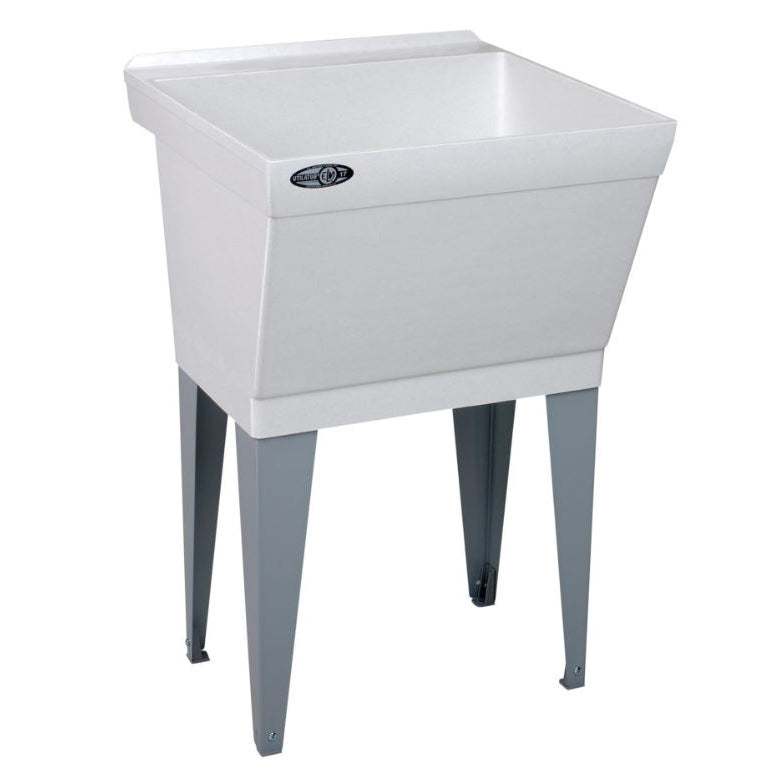 Durastone UTILATUB 23" Floor Mount Laundry Tub in White