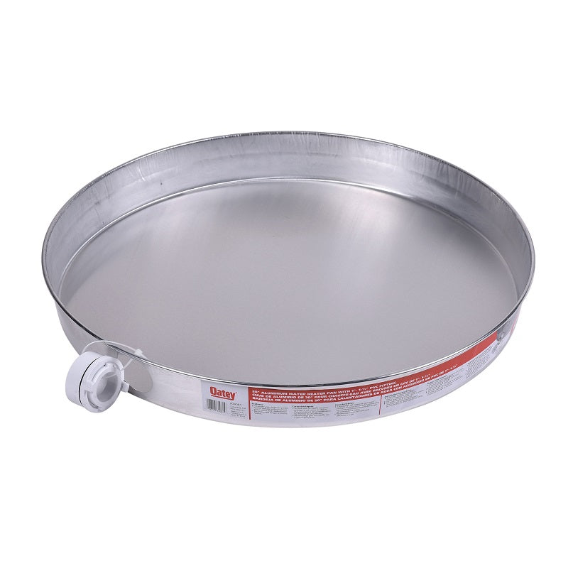 PAN 20" DIA. ALMNM F/WTR HTR 34081 - W/ 1 TO 1-1/2" PVC FTG