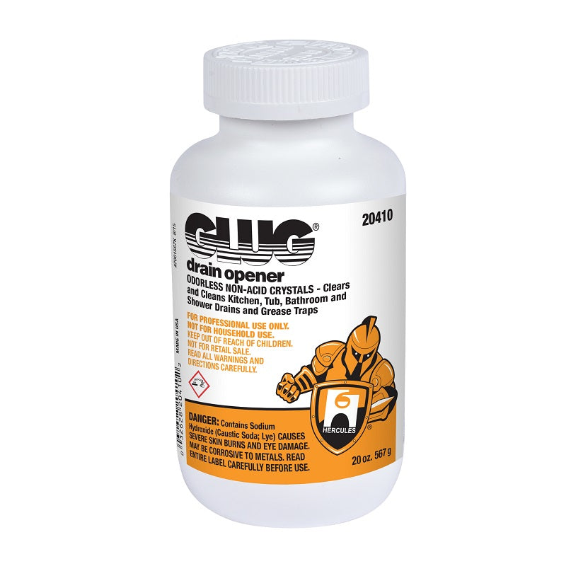 Drain Cleaner 20 Oz Glug Crystals Drain Opener