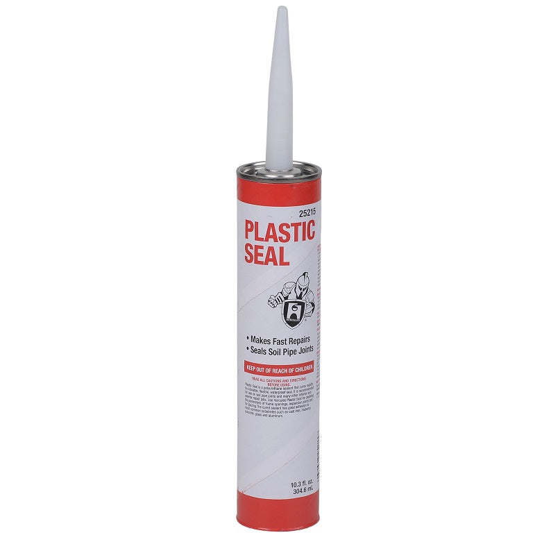 Caulk 10.3 Oz Hercules Plastic Seal for Soil Pipe & Other Jobs