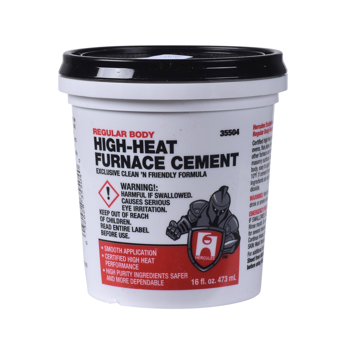 CEMENT 1 PT HIGH-HEAT FURNACE 35504 - REGULAR BODY