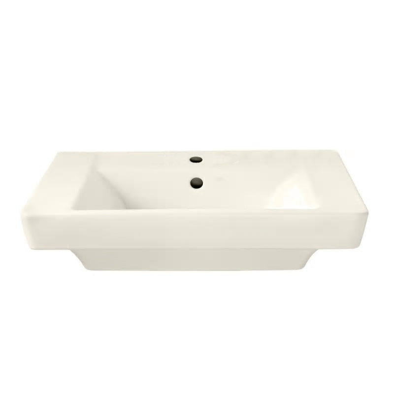 Boulevard 24x19 Pedestal Sink in Bone w/Center Hole Only