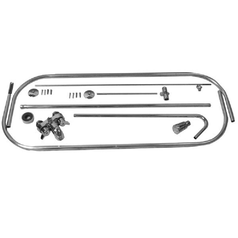 SHOWER W/FCT & CURTAIN ROD 1570 - FRAME ADD-A-SHOWER