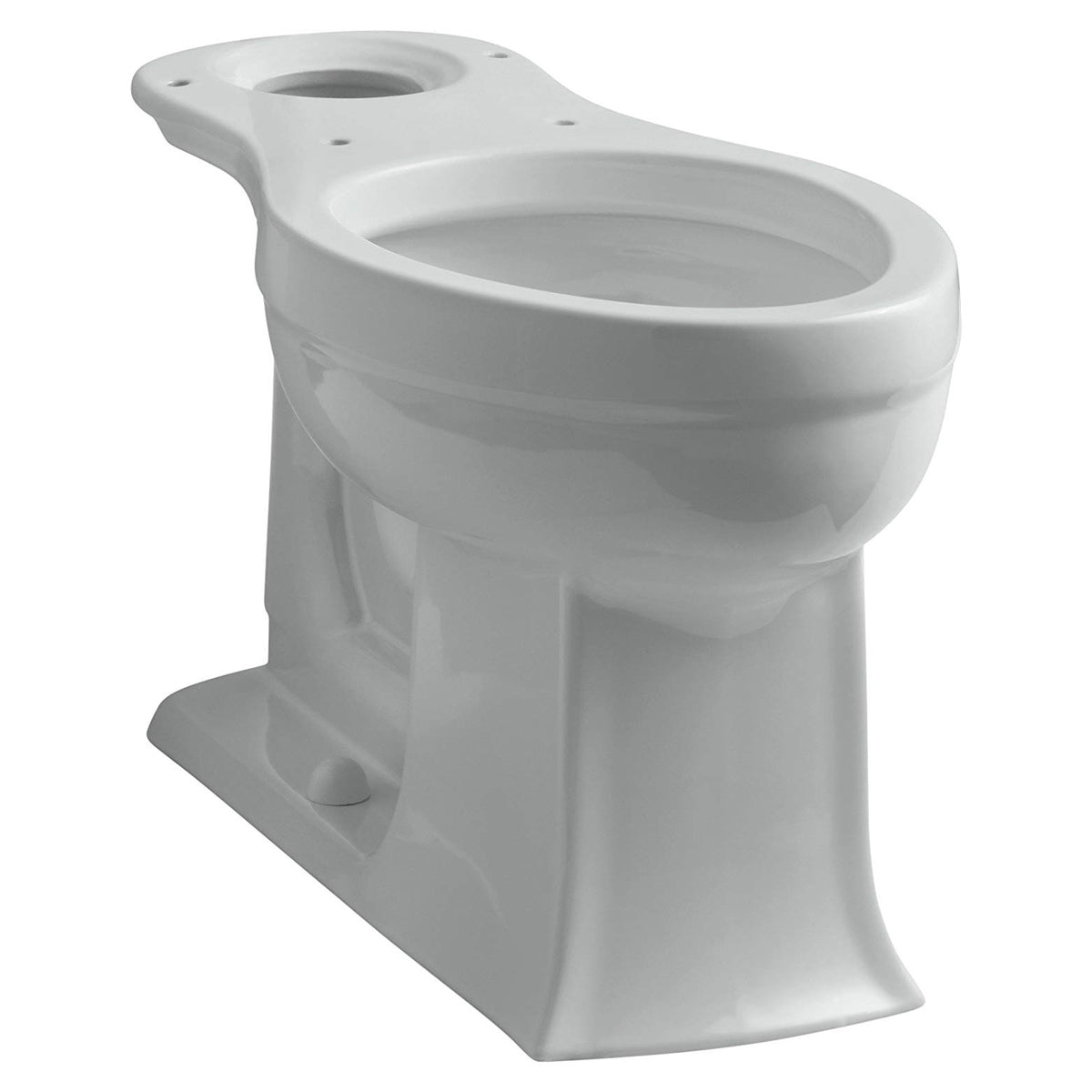 Archer Comfort Height Elongated Toilet Bowl Only in Ice Grey **SEAT NOT INCLUDED**