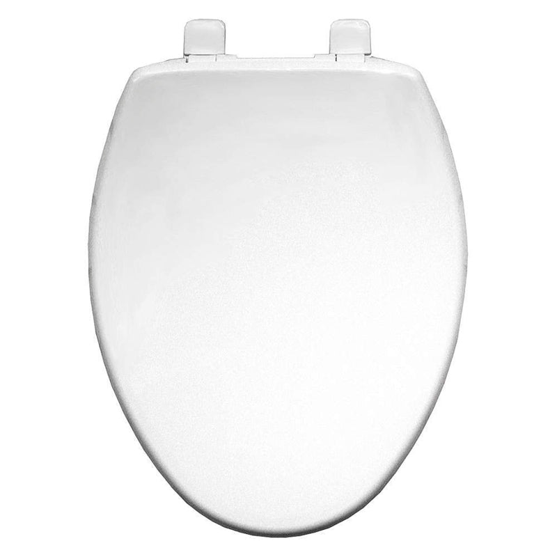 Whisper Close Elong Closed Front Toilet Seat w/Cover, White