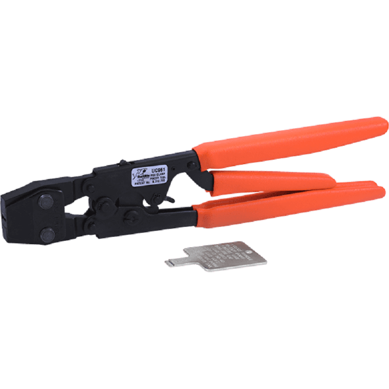 CLAMP TOOL UC961 PEX USE W/BARB 3/8, 1/2, 3/4, 1
