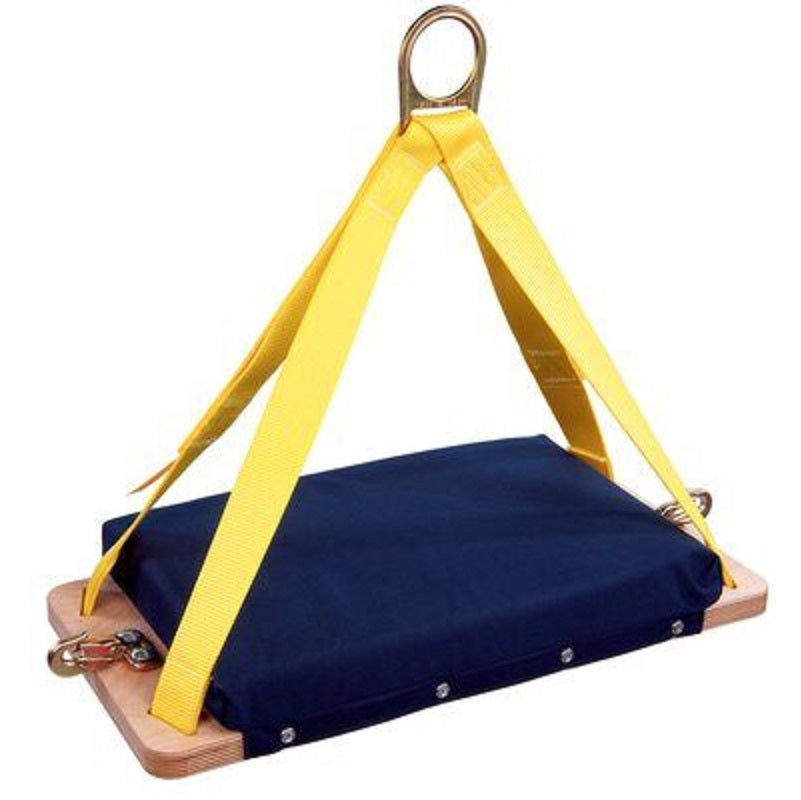 DBI Sala Bosun Chair with Cushion & Side Snaps, 12"X24"X1" Rigid Board, Seat Cushion, Tool Snaps & Suspension D-Ring