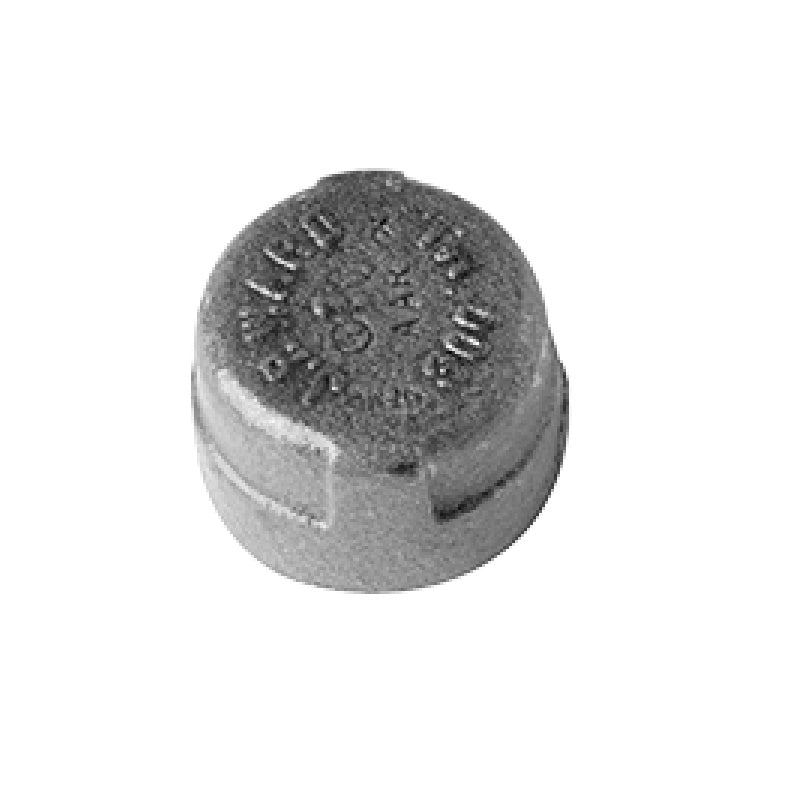 CAP 3/8 GALVANIZED STEEL
