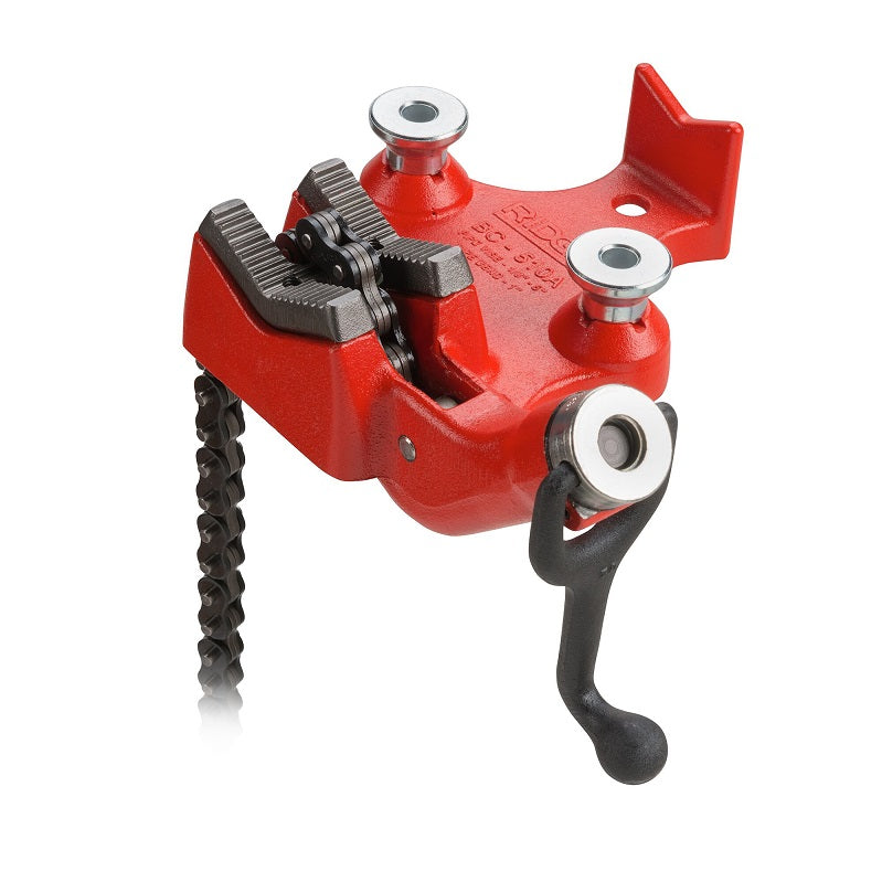Top Screw Bench Chain Vise 1/8" to 5" Pipe Capacity Model BC510