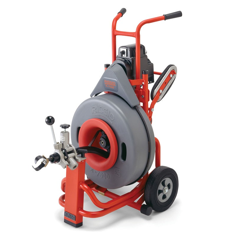 Drain Cleaning Machine with Standard Accessores & Inner Core Cable Model K-7500