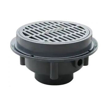 DRAIN 3 PVC GENERAL PURPOSE FLOOR 864-3P W/STRAINER LITTLE MAX