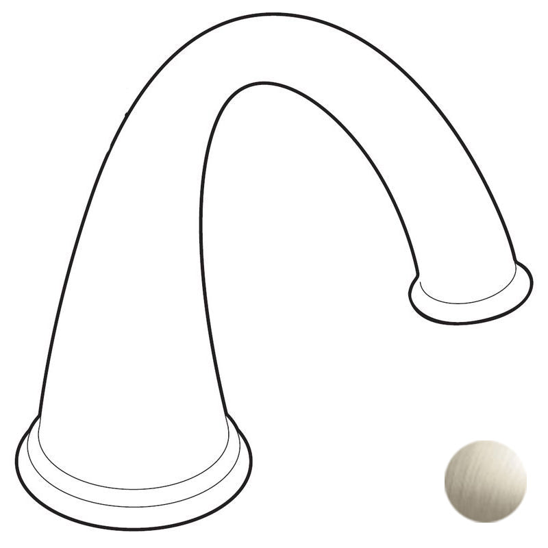 Kingsley Spout Kit Brushed Nickel