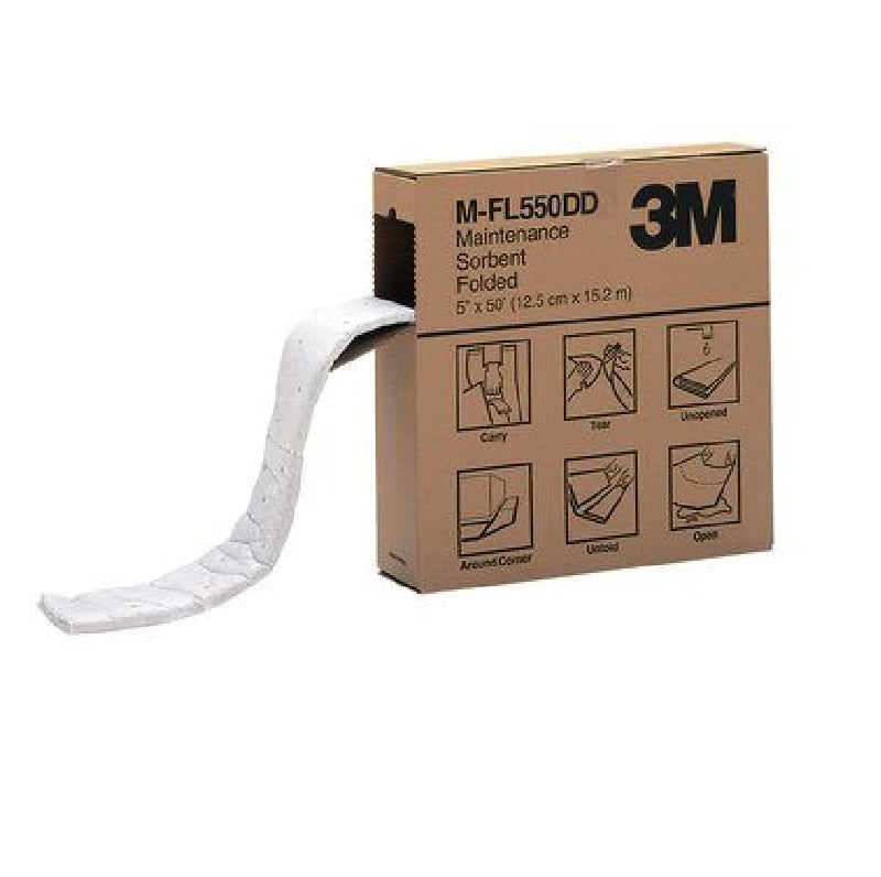 3M Maintenance Sorbent 5"X50' Roll