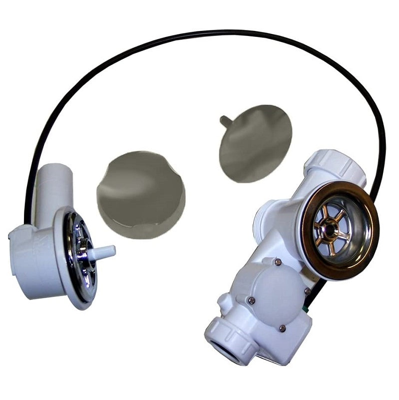 Air Bath Drain Trim Kit Only Brushed Nickel
