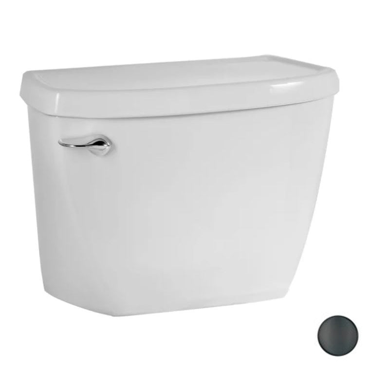 Cadet/Yorkville Flushometer Toilet Tank Only Black
