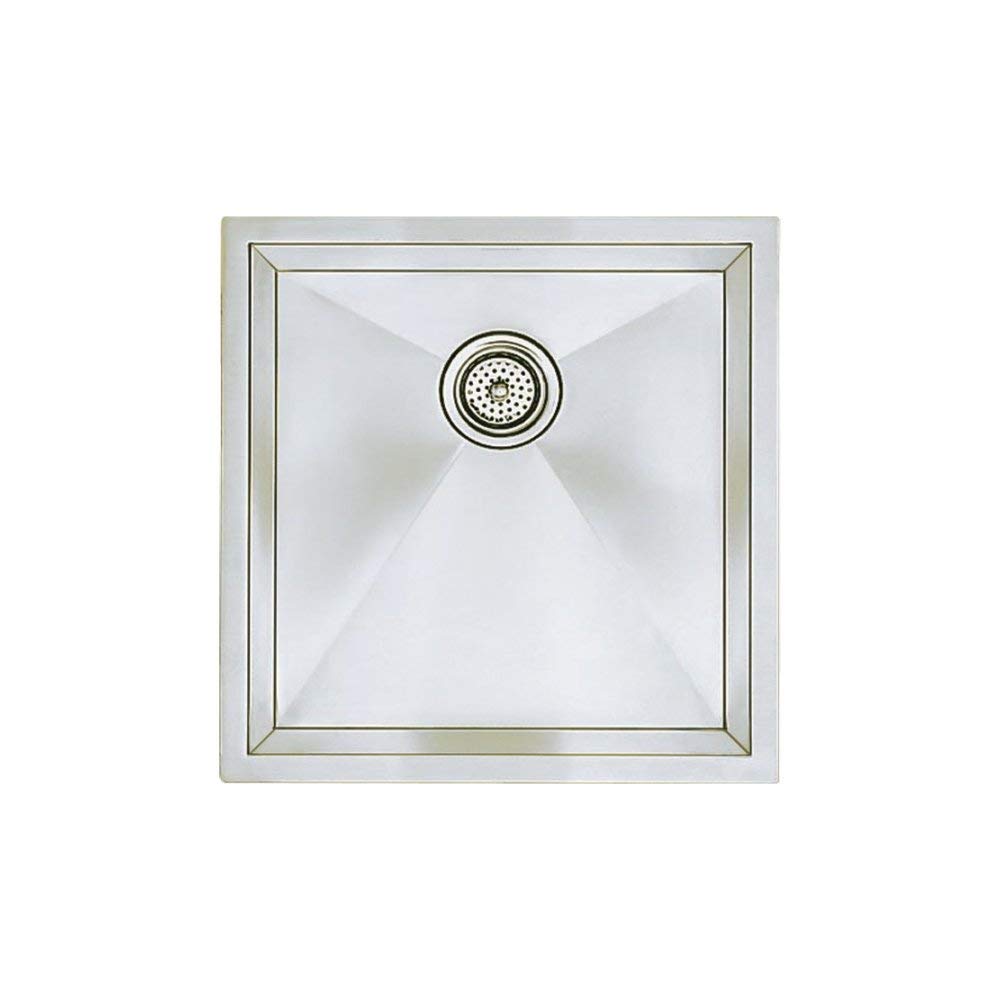 Precision R10 19x18x10" Stainless Steel Med Single Bowl Sink