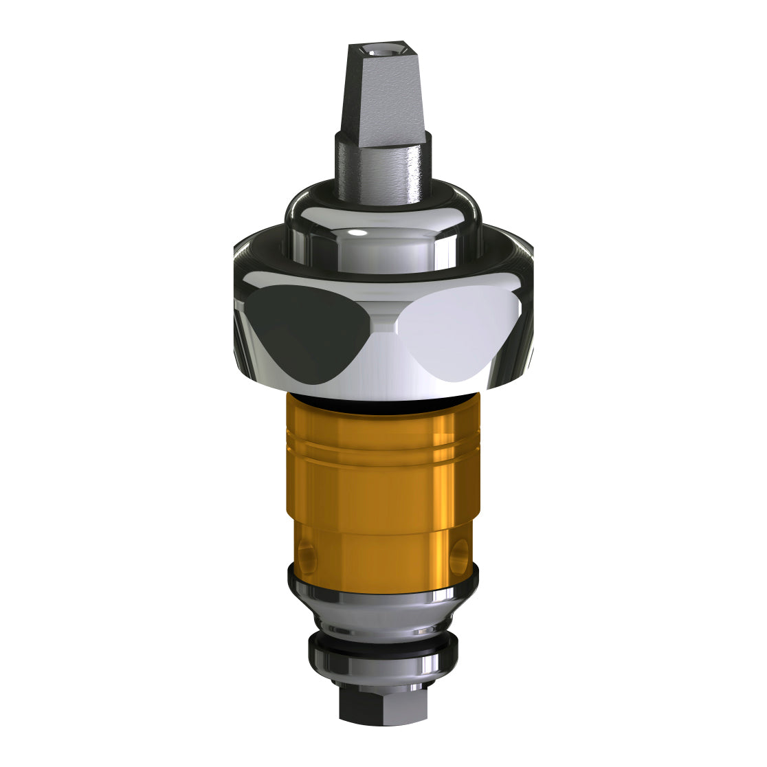 Klo-Self Self-Closing Cartridge, Cam & Cap Design