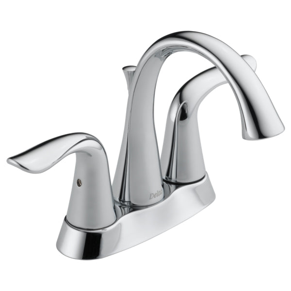 Lahara 4" Centerset Lav Faucet in Chrome w/Metal Pop-Up